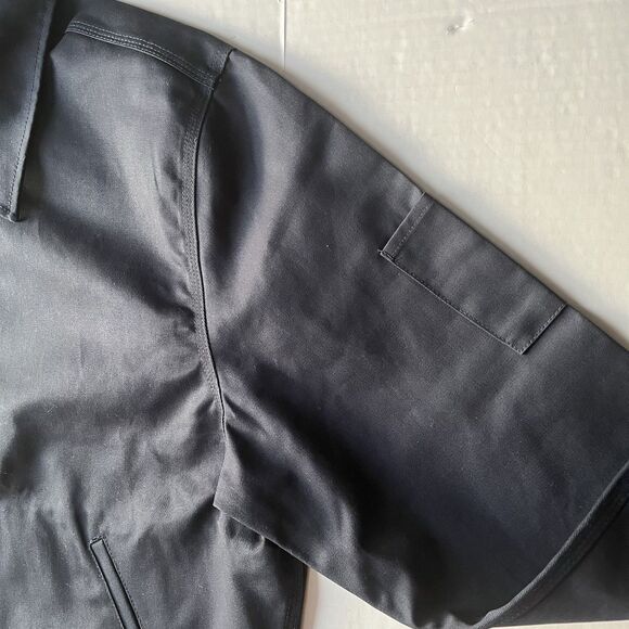 Dickies Mens Unlined Eisenhower Jacket Canvas Work Coat JT75 Dark Navy XL Reg - Picture 11 of 16